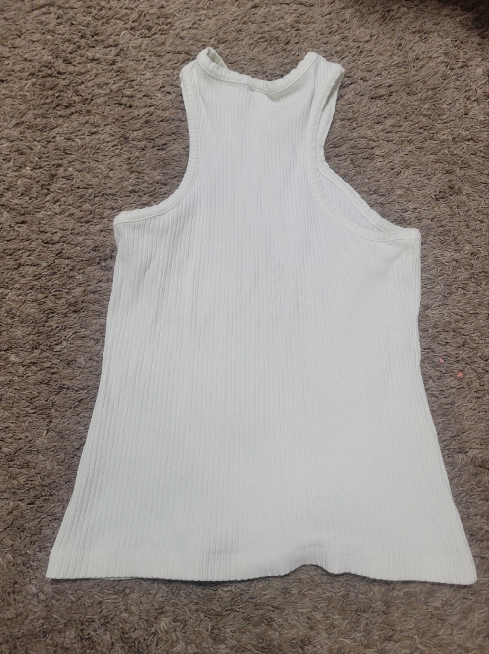 Agolde Ribbed Racerback Tank - Picture 3 of 4
